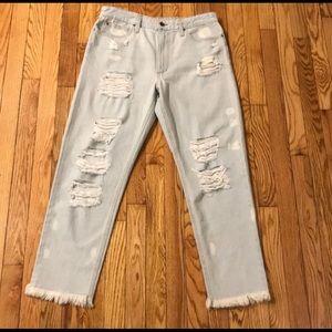 Joe’s The Debbie High Rise Straight Ankle Jeans